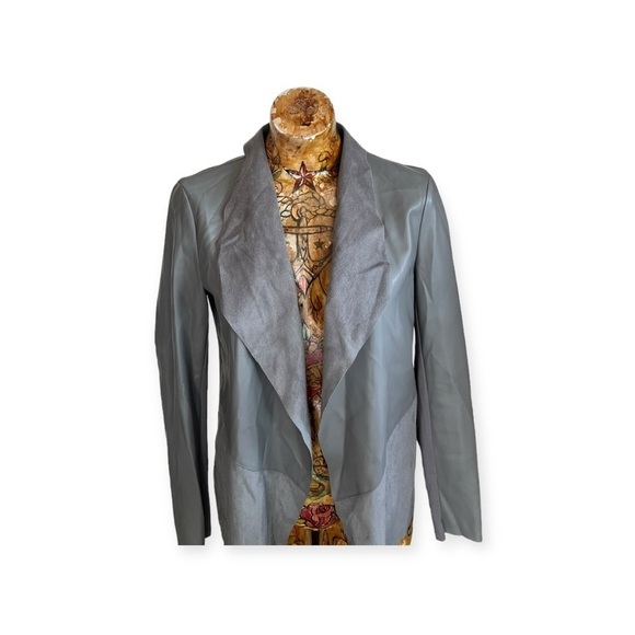 Reserved jacket open front gray size 38/ us medium - Picture 2 of 8